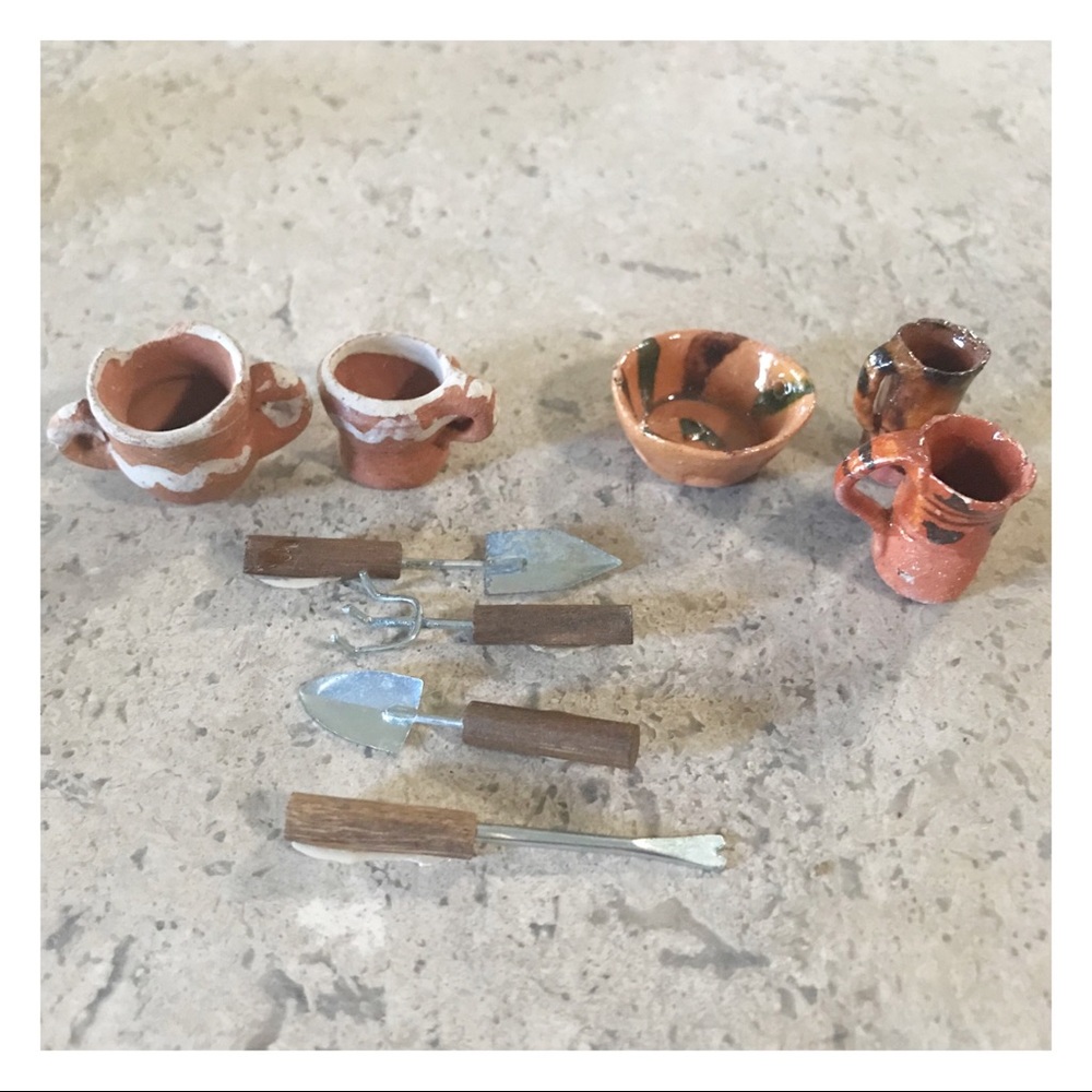 Ceramic vintage miniatures